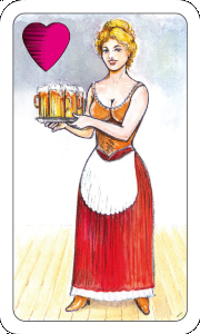Pivní karty - české mariášové jednohlavé hrací karty